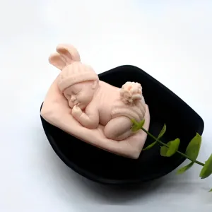 Moules en silicone bébé pour bougie Moules en silicone bébé pour bougie